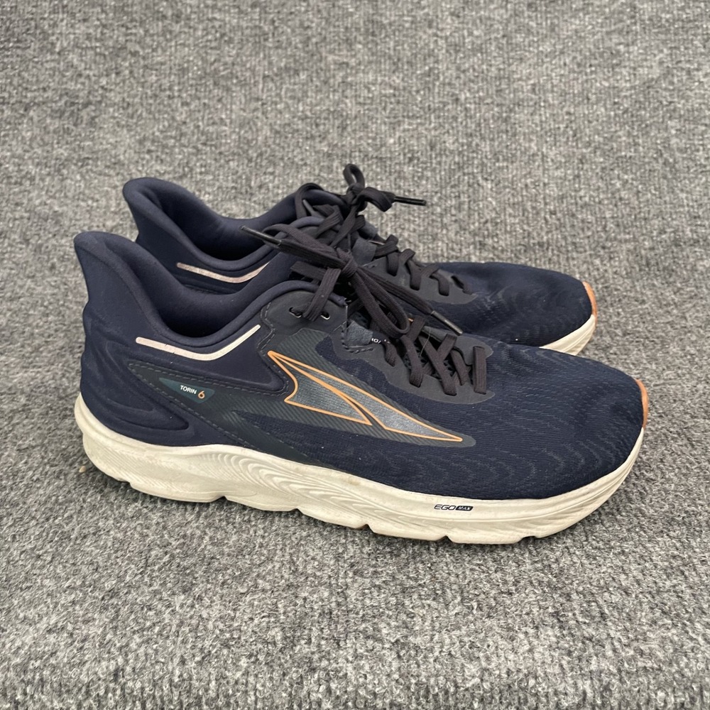Altra Torin 6 Navy Coral Road Running Shoes Women's Sz 9 Blue AL0A7R78447